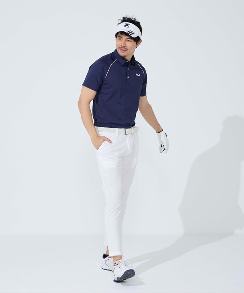 FILA GOLF(フィラゴルフ )の「半袖シャツ(シャツ/ブラウス・メンズ・ブラック/ネイビー/オフホワイト・X-LARGE/LARGE/XX-LARGE/MEDIUM)」の17枚目の写真