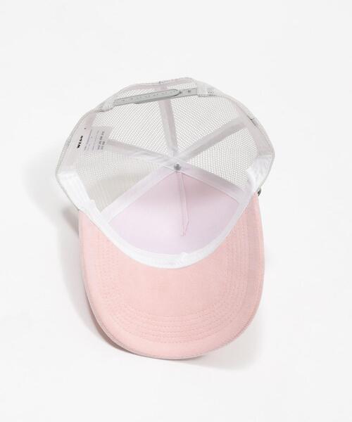 WEGO（ウィゴー）の「WEGO/【26年春新作】チェーンベロアメッシュキャップ（キャップ・レディース・ブラウン/ピンク/グレー・FREE）」の14枚目の写真
