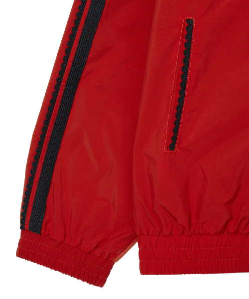 DANDEL（ダンデル）の「DD bohemian track windbreaker (RED)（ナイロンジャケット・レディース・その他・OS）」の3枚目の写真