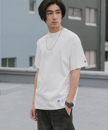 Russell Athletic | RUSSELL ATHLETIC / ラッセルアスレティック Campus Jersey T ブランドタグ ワイドシルエット クルーネックTシャツ カットソー 2026年春夏(Tシャツ/カットソー)