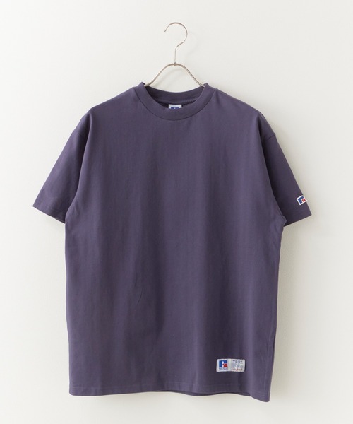 Russell Athletic（ラッセルアスレティック）の「RUSSELL ATHLETIC / ラッセルアスレティック Campus Jersey T ブランドタグ ワイドシルエット クルーネックTシャツ カットソー 2026年春夏（Tシャツ/カットソー・メンズ・オフホワイト/ブラック/ネイビー・M/L/XL）」の10枚目の写真