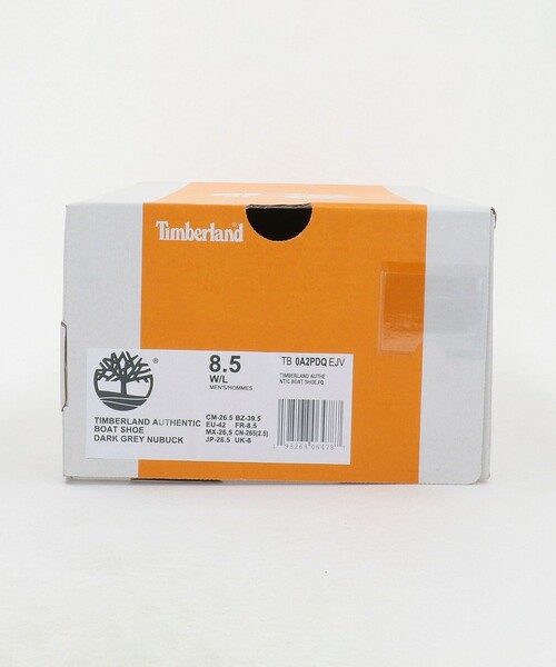 Timberland（ティンバーランド）の「＜Timberland＞スリーアイ クラシック シューズ（モカシン/デッキシューズ・メンズ・ナチュラル/ダークグレー・10/8h/7/7h/8/9h/9）」の3枚目の写真