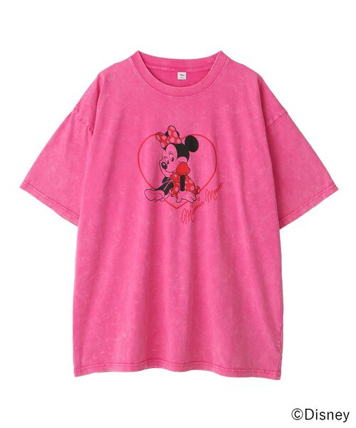 Disney(ディズニー)の「ミニー/レトロT(Tシャツ/カットソー・レディース・ピンク・FREE)」の14枚目の写真
