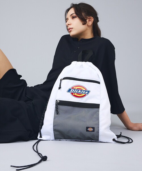 Dickies(ディッキーズ)の「【DICKIES/ディッキーズ】ICON LOGO KNAPSACK / アイコンロゴナップサック / リュック / ユニセックス(バックパック/リュック・メンズ・レッド/チャコールグレー/ホワイト/ブルー/ブラック・フリー)」の1枚目の写真