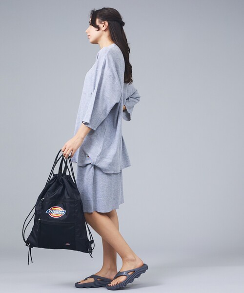 Dickies(ディッキーズ)の「【DICKIES/ディッキーズ】ICON LOGO KNAPSACK / アイコンロゴナップサック / リュック / ユニセックス(バックパック/リュック・メンズ・レッド/チャコールグレー/ホワイト/ブルー/ブラック・フリー)」の6枚目の写真