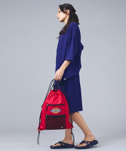 Dickies(ディッキーズ)の「【DICKIES/ディッキーズ】ICON LOGO KNAPSACK / アイコンロゴナップサック / リュック / ユニセックス(バックパック/リュック・メンズ・レッド/チャコールグレー/ホワイト/ブルー/ブラック・フリー)」の20枚目の写真