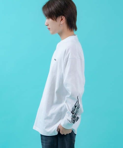 En serio TOKYO(エンソリオトーキョー)の「【SIDEWAYSTANCE】フィーチャーアームロゴ長袖Tシャツ 70648(Tシャツ/カットソー・メンズ・ブラック/ホワイト/オートミール・SMALL/MEDIUM/LARGE/X-LARGE)」の17枚目の写真