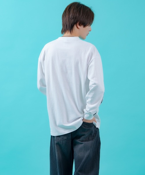 En serio TOKYO(エンソリオトーキョー)の「【SIDEWAYSTANCE】フィーチャーアームロゴ長袖Tシャツ 70648(Tシャツ/カットソー・メンズ・ブラック/ホワイト/オートミール・SMALL/MEDIUM/LARGE/X-LARGE)」の16枚目の写真