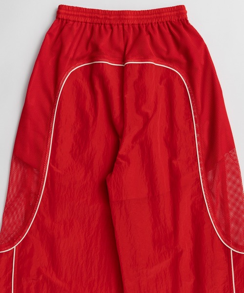 MAISON SPECIAL(メゾンスペシャル)の「【PRE-ORDER】Mesh Sporty Balloon Pants/メッシュスポーティバルーンパンツ(その他パンツ・レディース・レッド/ホワイト/ブラック・38/36)」の12枚目の写真