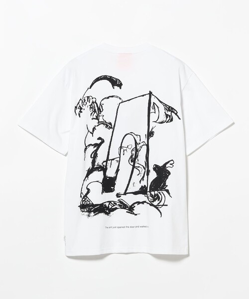 BEAMS T(ビームスティー)の「【別注】WGN / The Ant T-shirt(Tシャツ/カットソー・メンズ・ホワイト・XL/L/M)」の5枚目の写真