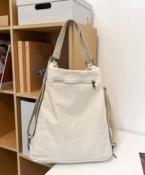 FUNALIVE(ファンアライブ)の「ABETTOR ヘビーキャンバストート&DAY 2WAY BAG(トートバッグ・メンズ・ブラック/カーキ/キナリ・FREE)」の17枚目の写真