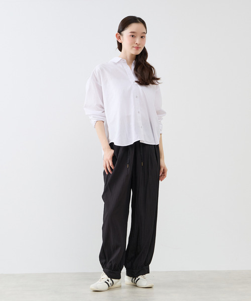 The Duchess Designs(ダッチェス・デザイン)の「《別注》【 The Duchess Designs/ザ ダッチェス デザイン】綿麻レギュラーカラーシャツ(シャツ/ブラウス・レディース・イエロー系その他/ホワイト/ピンク/ブルー系その他・FREE)」の6枚目の写真