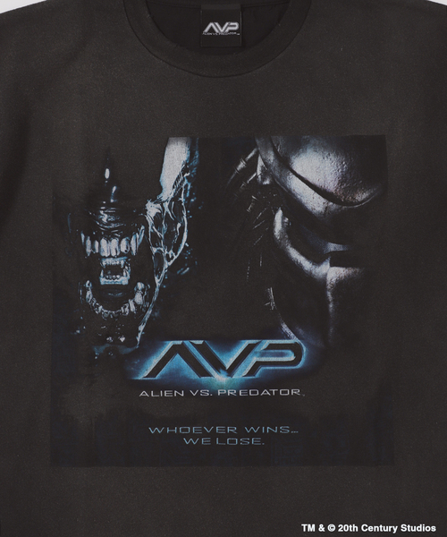 JOURNAL STANDARD relume(ジャーナルスタンダード レリューム)の「ALIEN vs PREDATOR / エイリアン vs プレデター 別注 ムービーTシャツ(Tシャツ/カットソー・メンズ・ブラック/ネイビー/ホワイト・LARGE/MEDIUM)」の11枚目の写真