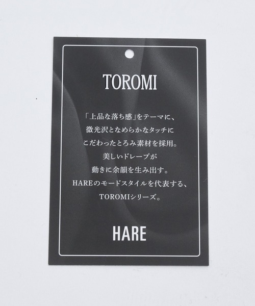 HARE(ハレ)の「トロミシシュウシャツ(HARE)(シャツ/ブラウス・レディース・ライトグレー/ブルー/ブラック/ホワイト/ブルーグリーン・FREE)」の21枚目の写真