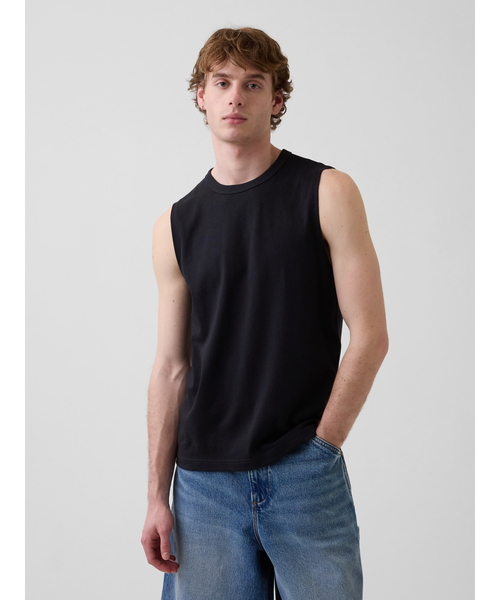 GAP(ギャップ)の「マッスル タンクトップ(タンクトップ・メンズ・ブラック/オフホワイト/グレー/グリーン・XL/L/M/S/XS)」の3枚目の写真