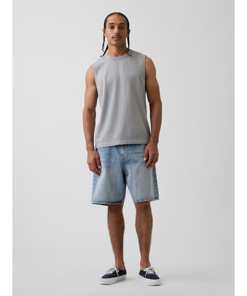 GAP(ギャップ)の「マッスル タンクトップ(タンクトップ・メンズ・ブラック/オフホワイト/グレー/グリーン・XL/L/M/S/XS)」の6枚目の写真