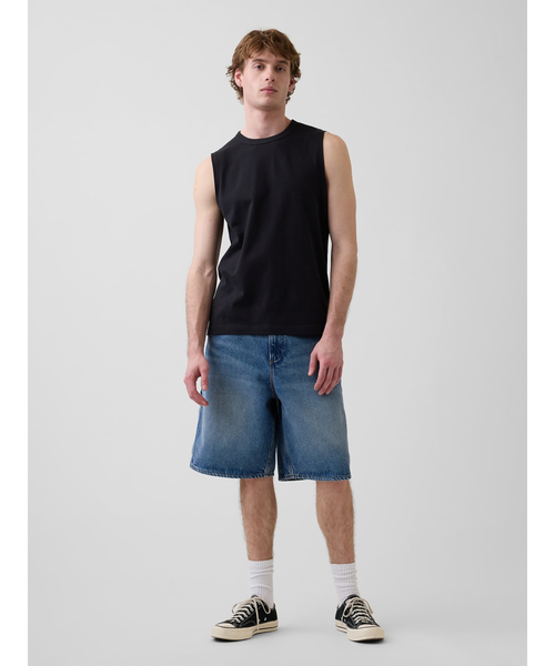 GAP(ギャップ)の「マッスル タンクトップ(タンクトップ・メンズ・ブラック/オフホワイト/グレー/グリーン・XL/L/M/S/XS)」の15枚目の写真