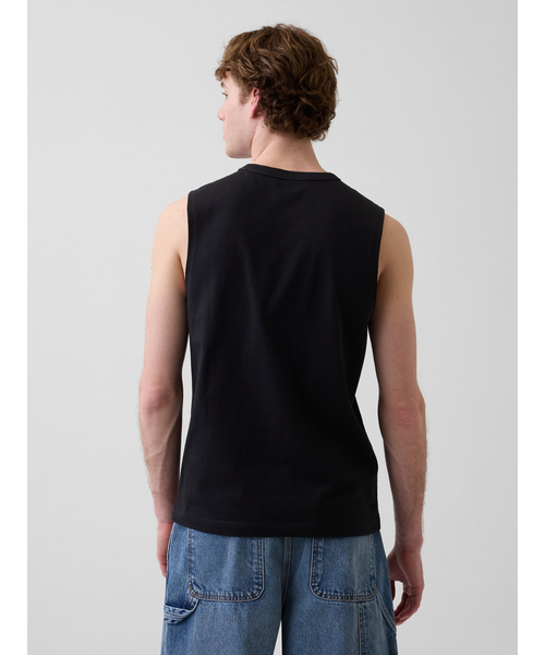 GAP(ギャップ)の「マッスル タンクトップ(タンクトップ・メンズ・ブラック/オフホワイト/グレー/グリーン・XL/L/M/S/XS)」の14枚目の写真
