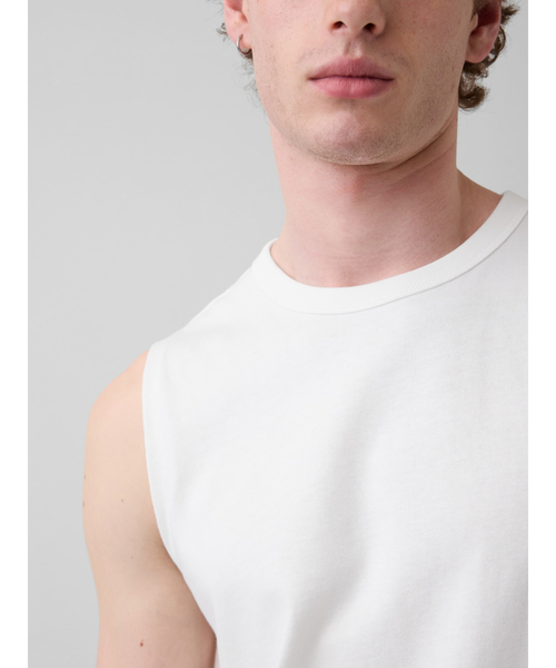 GAP(ギャップ)の「マッスル タンクトップ(タンクトップ・メンズ・ブラック/オフホワイト/グレー/グリーン・XL/L/M/S/XS)」の8枚目の写真