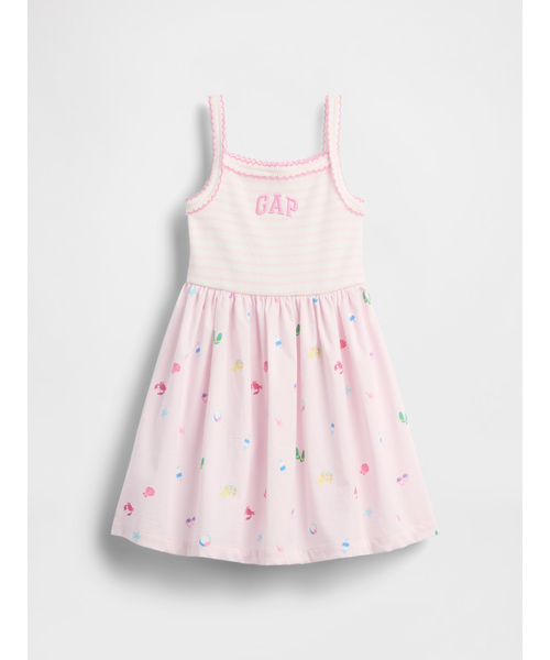 GAP(ギャップ)の「ミックスメディア エプロンワンピース (幼児・ベビー)(ワンピース・キッズ・ブルー/ピンク/イエロー/ブルー系その他・70cm/80cm/90cm/95cm/100cm/105cm/110cm)」の7枚目の写真