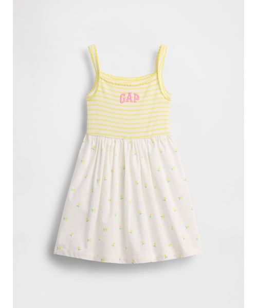 GAP(ギャップ)の「ミックスメディア エプロンワンピース (幼児・ベビー)(ワンピース・キッズ・ブルー/ピンク/イエロー/ブルー系その他・70cm/80cm/90cm/95cm/100cm/105cm/110cm)」の11枚目の写真