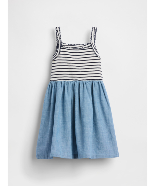 GAP(ギャップ)の「ミックスメディア エプロンワンピース (幼児・ベビー)(ワンピース・キッズ・ブルー/ピンク/イエロー/ブルー系その他・70cm/80cm/90cm/95cm/100cm/105cm/110cm)」の13枚目の写真