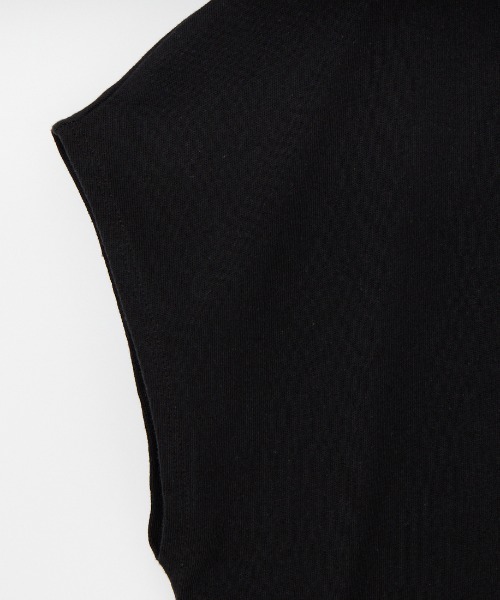 DANTON（ダントン）の「[DANTON/ダントン] ワンポイントロゴ ドルマンスリーブ Tシャツ（Tシャツ/カットソー・レディース・ホワイト/グレイッシュベージュ/ブラック・S）」の7枚目の写真