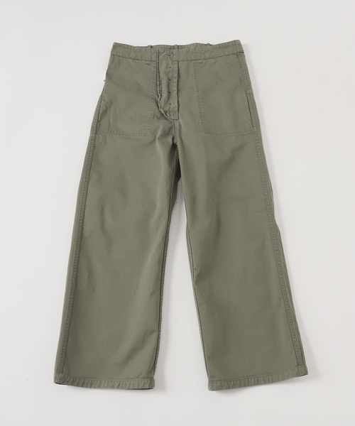 FRAMeWORK(フレームワーク)の「≪追加≫ライトミリタリースラブベイカーパンツ 4(カーゴパンツ・レディース・オリーブ/ピンク系その他/ホワイト・40/38/36)」の9枚目の写真