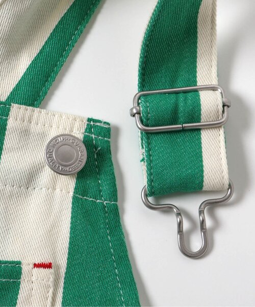 BREEZE(ブリーズ)の「BREEZEMART ショートサロペット(サロペット/オーバーオール・キッズ・アイボリー/グリーン・90/110/130)」の6枚目の写真
