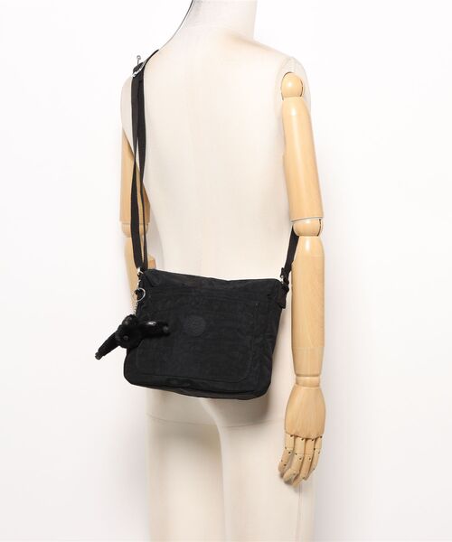 kipling(キプリング)の「【kipling】キプリング Basic SEBASTIAN ショルダーバッグ(ショルダーバッグ・レディース・グレー/ブラック/ネイビー・FREE)」の4枚目の写真
