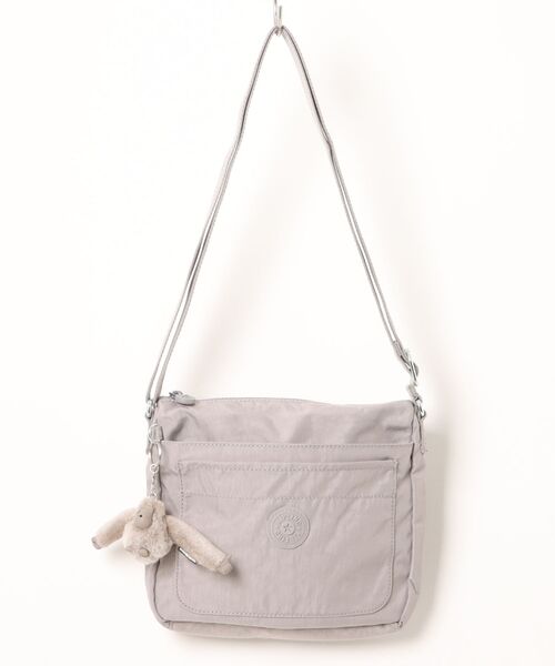 kipling(キプリング)の「【kipling】キプリング Basic SEBASTIAN ショルダーバッグ(ショルダーバッグ・レディース・グレー/ブラック/ネイビー・FREE)」の10枚目の写真