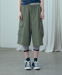 3STAR NYLON BERMUDA CARGO SHORTS_KHAKI(NG2GMUPA60A)