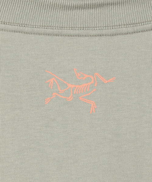 ARC'TERYX（アークテリクス）の「ARC'TERYX/アークテリクス 販路限定 クラッグ コットン リトグラフィカ ショートスリーブ メンズ（Tシャツ/カットソー・メンズ・ホワイト/パープル/オリーブ/ブラック・MEDIUM/X-LARGE/SMALL/LARGE/XX-LARGE）」の8枚目の写真