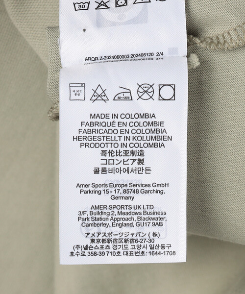 ARC'TERYX（アークテリクス）の「ARC'TERYX/アークテリクス 販路限定 クラッグ コットン リトグラフィカ ショートスリーブ メンズ（Tシャツ/カットソー・メンズ・ホワイト/パープル/オリーブ/ブラック・MEDIUM/X-LARGE/SMALL/LARGE/XX-LARGE）」の10枚目の写真