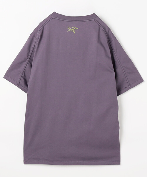 ARC'TERYX（アークテリクス）の「ARC'TERYX/アークテリクス 販路限定 クラッグ コットン リトグラフィカ ショートスリーブ メンズ（Tシャツ/カットソー・メンズ・ホワイト/パープル/オリーブ/ブラック・MEDIUM/X-LARGE/SMALL/LARGE/XX-LARGE）」の11枚目の写真