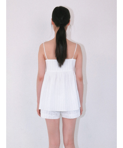 Kijun(キジュン)の「Pure Lace Camisole Off-White(Tシャツ/カットソー・レディース・その他・MEDIUM)」の3枚目の写真