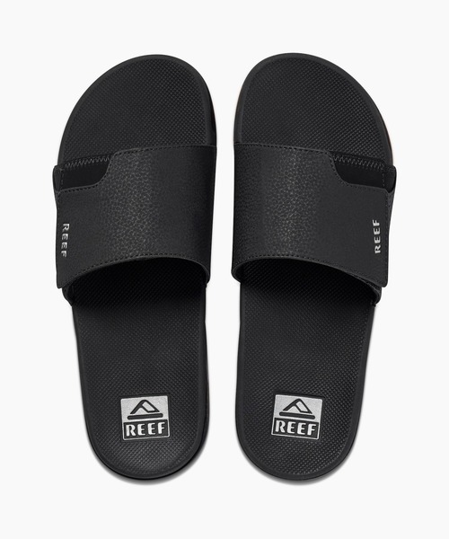REEF(リーフ)の「REEF メンズ FANNING SLIDE ビーチサンダル 【2026年春夏モデル】/リーフスライドサンダル(サンダル・メンズ・ブラック・28cm/27cm/26cm)」の8枚目の写真