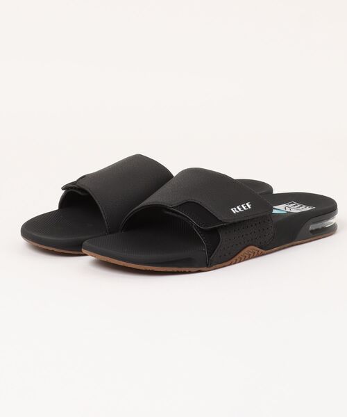 REEF(リーフ)の「REEF メンズ FANNING SLIDE ビーチサンダル 【2026年春夏モデル】/リーフスライドサンダル(サンダル・メンズ・ブラック・28cm/27cm/26cm)」の9枚目の写真