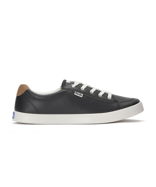 Keds(ケッズ)の「Keds ケッズ クレスト PU ブラック(スニーカー・レディース・ブラック・25.0cm/24.0cm/23.0cm)」の2枚目の写真