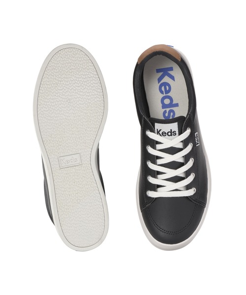 Keds(ケッズ)の「Keds ケッズ クレスト PU ブラック(スニーカー・レディース・ブラック・25.0cm/24.0cm/23.0cm)」の5枚目の写真