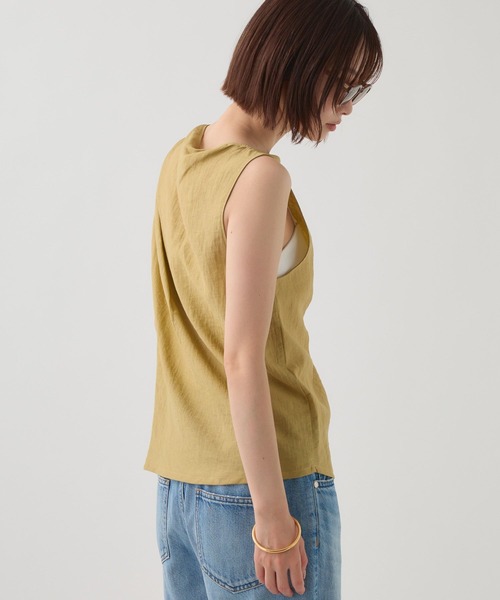 BABYLONE(バビロン)の「【TELA】ツイストショルダーブラウス(シャツ/ブラウス・レディース・ラベンダー/ベージュ・フリー)」の6枚目の写真
