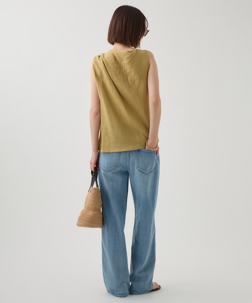 BABYLONE(バビロン)の「【TELA】ツイストショルダーブラウス(シャツ/ブラウス・レディース・ラベンダー/ベージュ・フリー)」の10枚目の写真