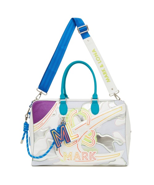 MARK & LONA（マークアンドロナ）の「Nitro Camo Paneled Boston Bag（ボストンバッグ・メンズ・ホワイト/ブラック・FREE）」の6枚目の写真