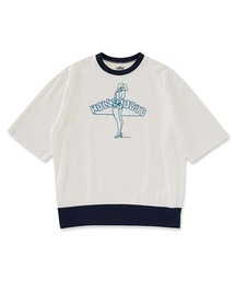 サマーウラケ レフトハンド ドローイングガール Tシャツ
