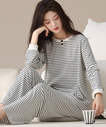 ヘンリーネック」に該当するレディースのルームウェア/パジャマ