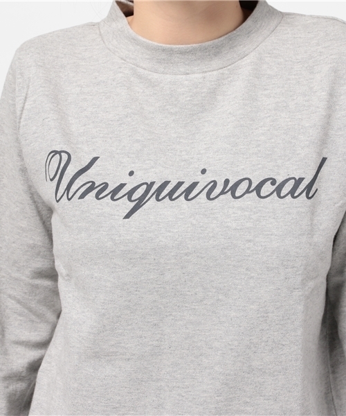 LBC（エルビーシー）の「コットン起毛ゆるスウェットチュニック          （スウェット・レディース・ライトグレー/ネイビー・MEDIUM/LARGE）」の10枚目の写真