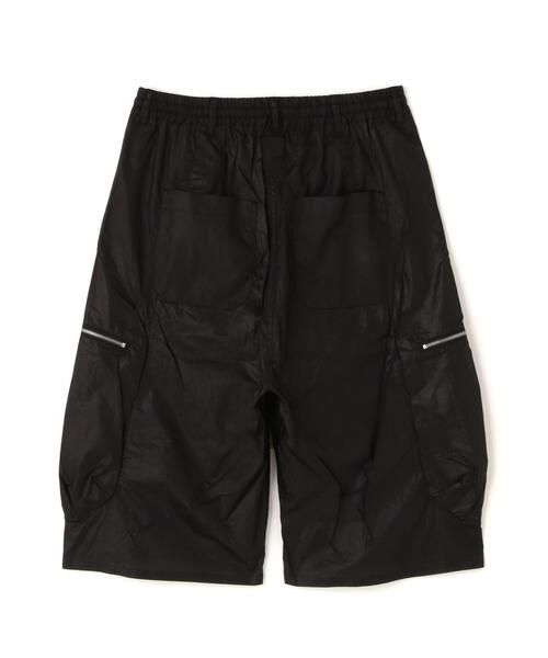 DANKE SCHON(ダンケシェーン)の「DankeSchon/ダンケシェーン/PAPER COATED CARGO SHORTS(カーゴパンツ・レディース・ブラック系その他・L/M)」の9枚目の写真