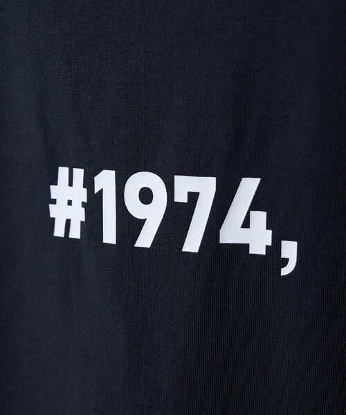 DESIGNWORKS(デザインワークス)の「ロゴプリント クルーネック Tシャツ -NOTTING HILL-(Tシャツ/カットソー・メンズ・ホワイト/ブラック・46/50/48)」の7枚目の写真