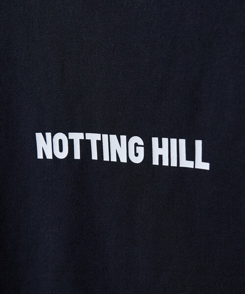 DESIGNWORKS(デザインワークス)の「ロゴプリント クルーネック Tシャツ -NOTTING HILL-(Tシャツ/カットソー・メンズ・ホワイト/ブラック・46/50/48)」の8枚目の写真