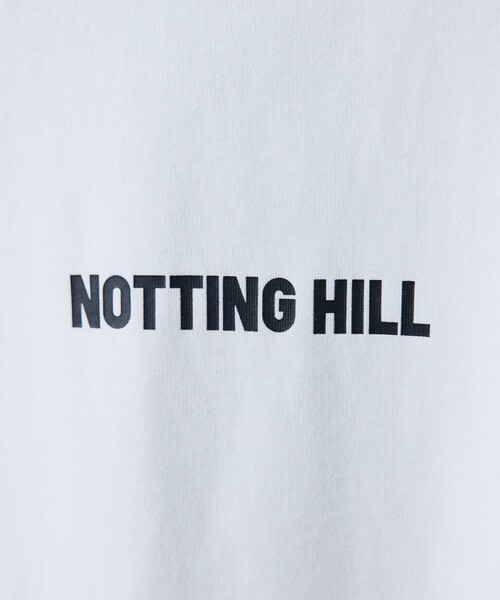 DESIGNWORKS(デザインワークス)の「ロゴプリント クルーネック Tシャツ -NOTTING HILL-(Tシャツ/カットソー・メンズ・ホワイト/ブラック・46/50/48)」の11枚目の写真